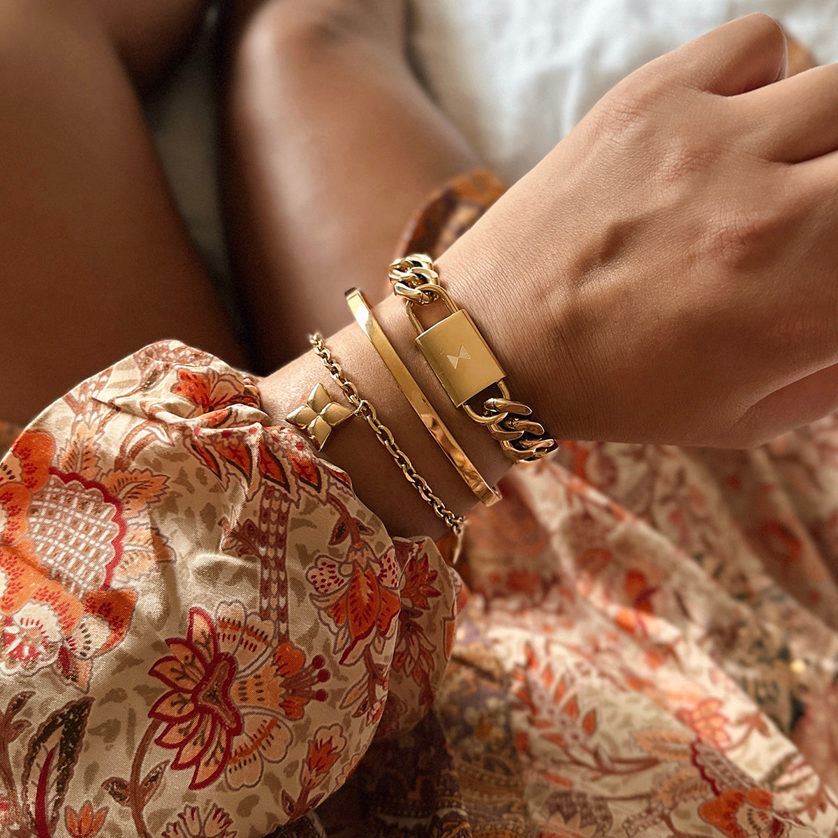 Burst Bracelet Gold