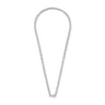 Anchor Chain Necklace Silver