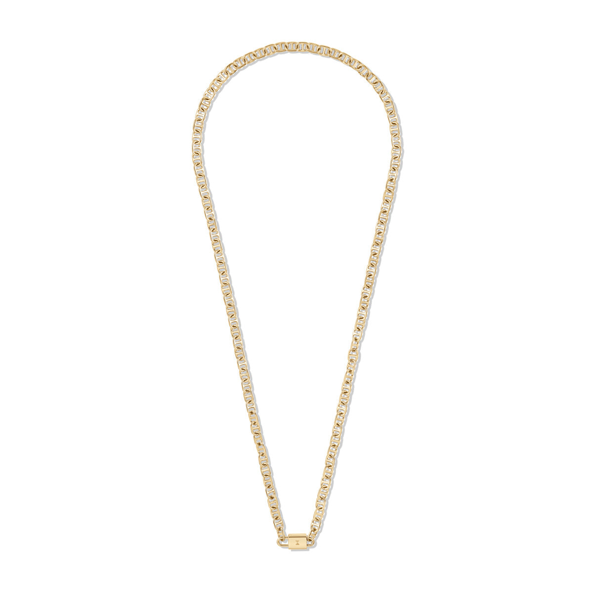 Anchor Chain Necklace Gold
