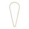 Anchor Chain Necklace Gold