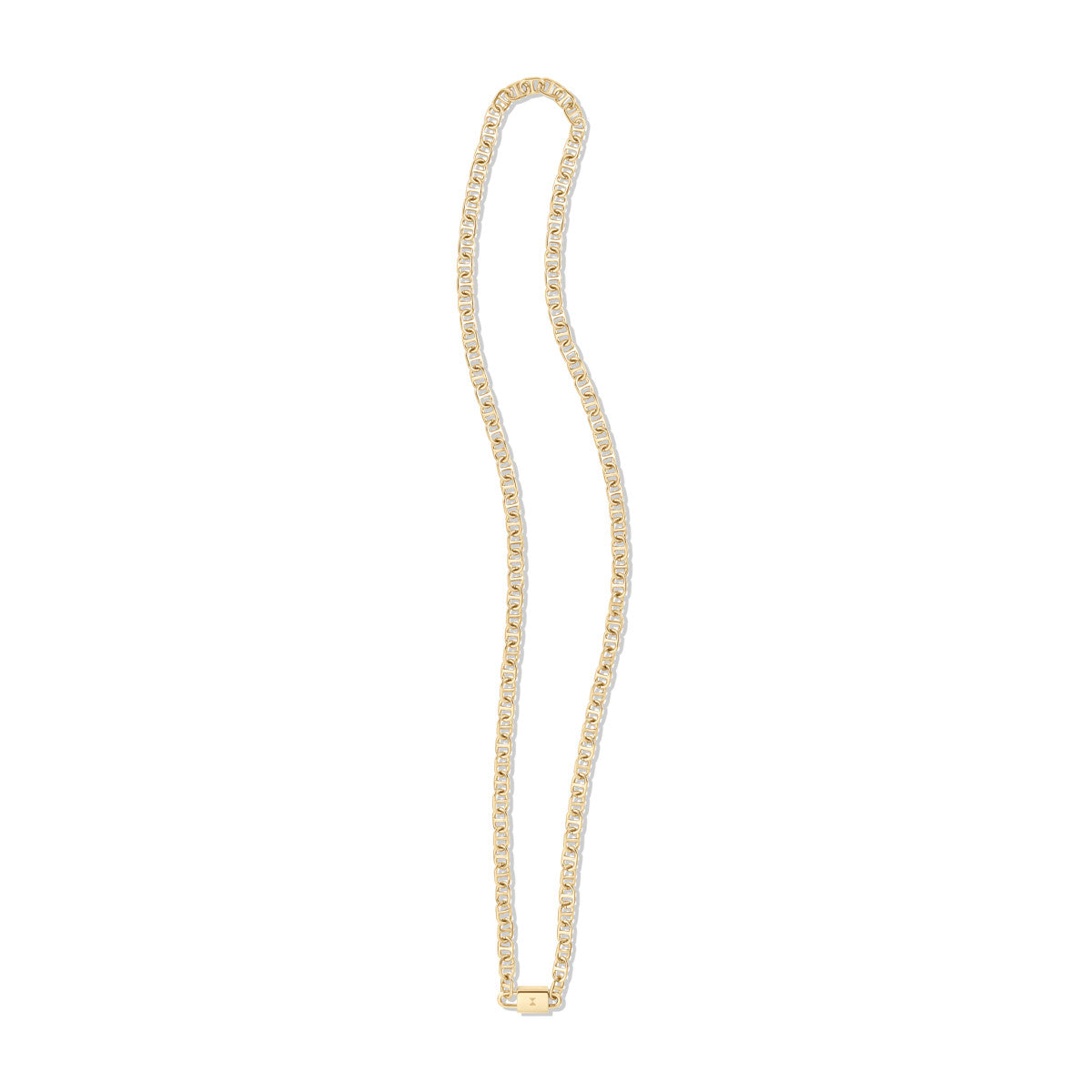Anchor Chain Necklace Gold