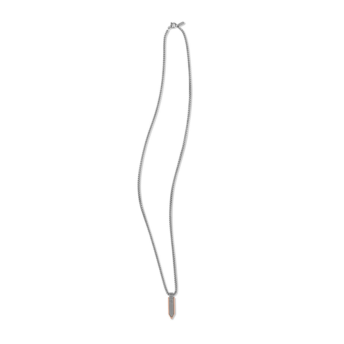 Spearhead Necklace Steel Rose
