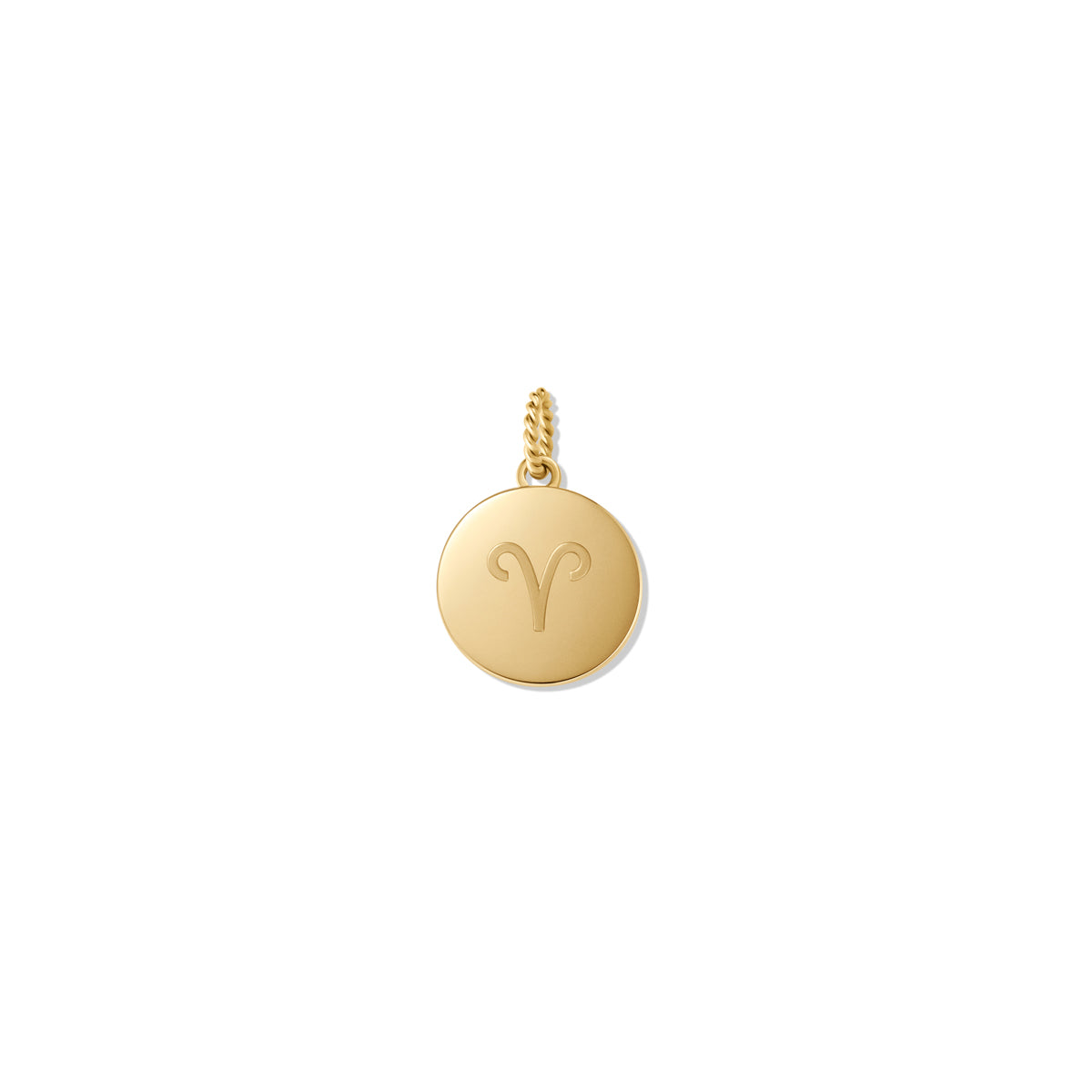 Zodiac Charm Gold - Aries
