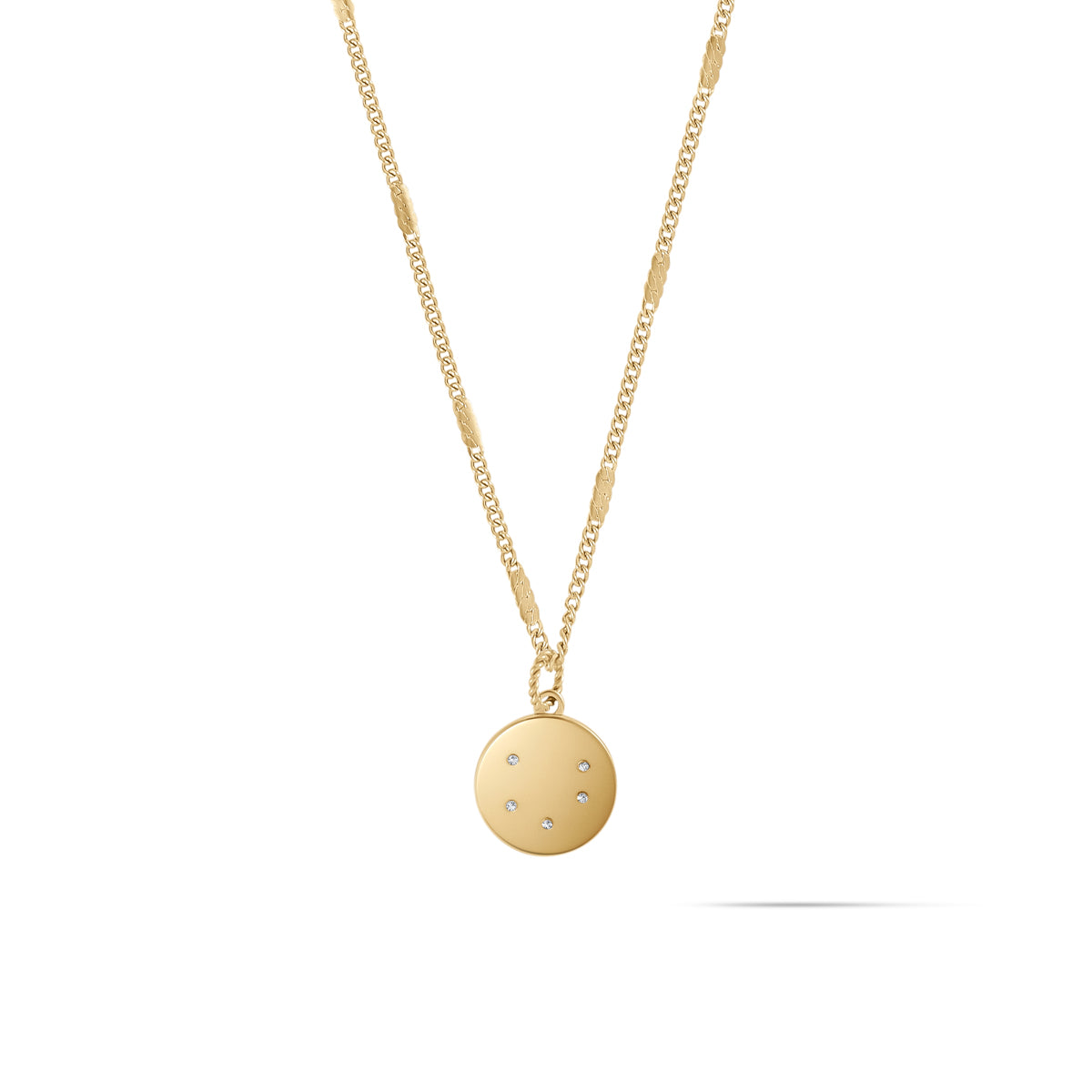 Zodiac Charm Gold - Gemini