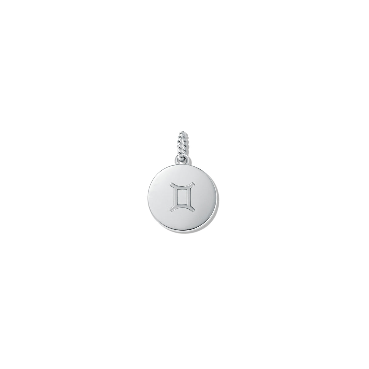 Zodiac Charm Silver - Gemini