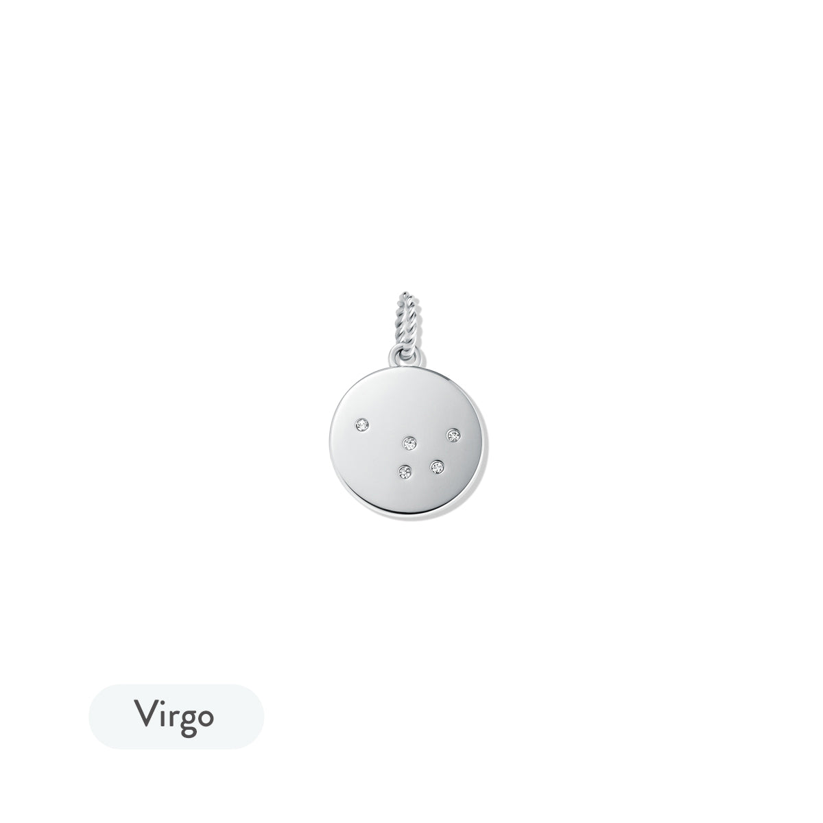 Zodiac Charm Silver - Virgo