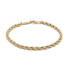 Rope Chain Bracelet - 3.9MM Gold