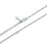 Figaro Chain Necklace - 1.8MM Silver
