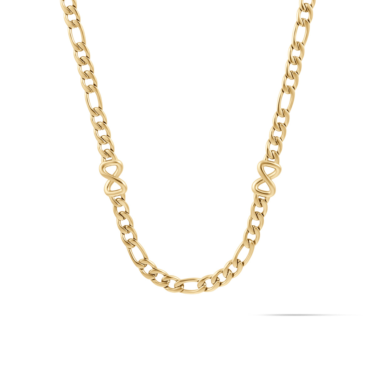 Figaro Chain Necklace Gold