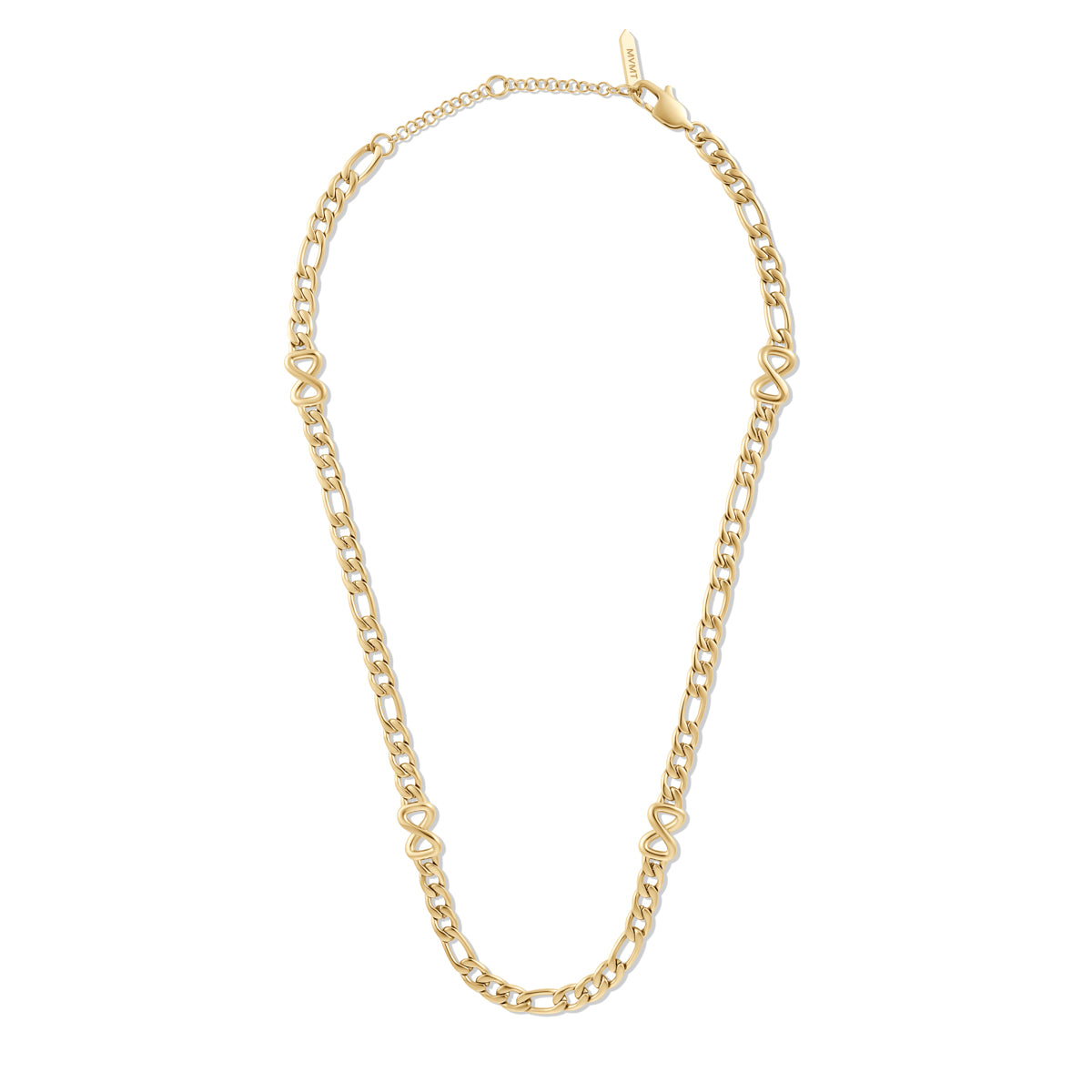 Figaro Chain Necklace Gold