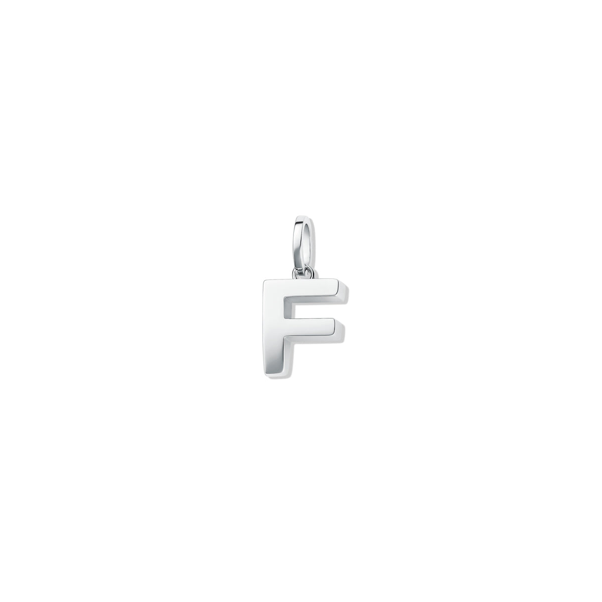 Alphabet Charm Silver - F