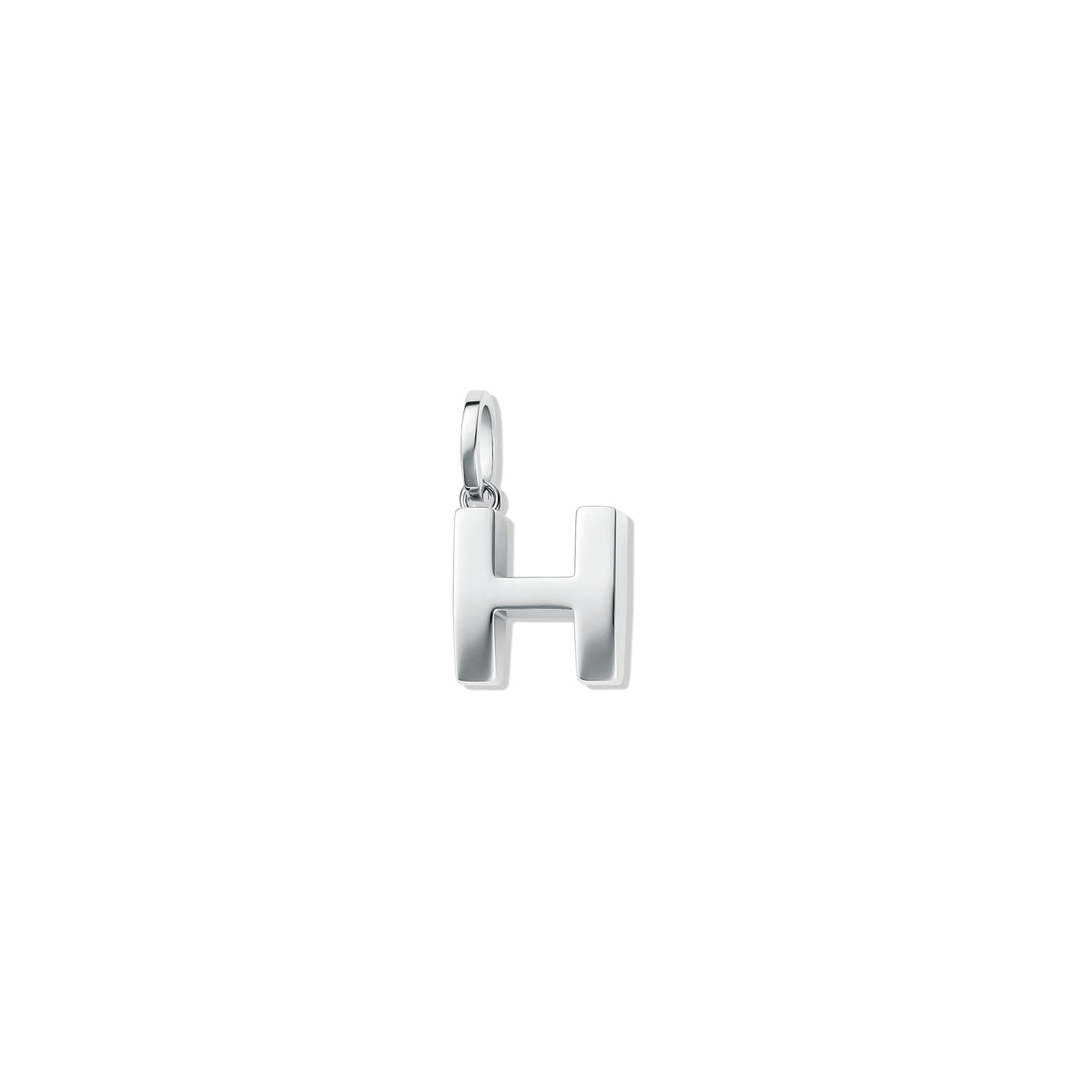 Alphabet Charm Silver - H