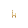 Alphabet Charm Gold - H