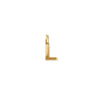 Alphabet Charm Gold - L