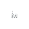 Alphabet Charm Silver - M