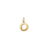 Alphabet Charm Gold - O