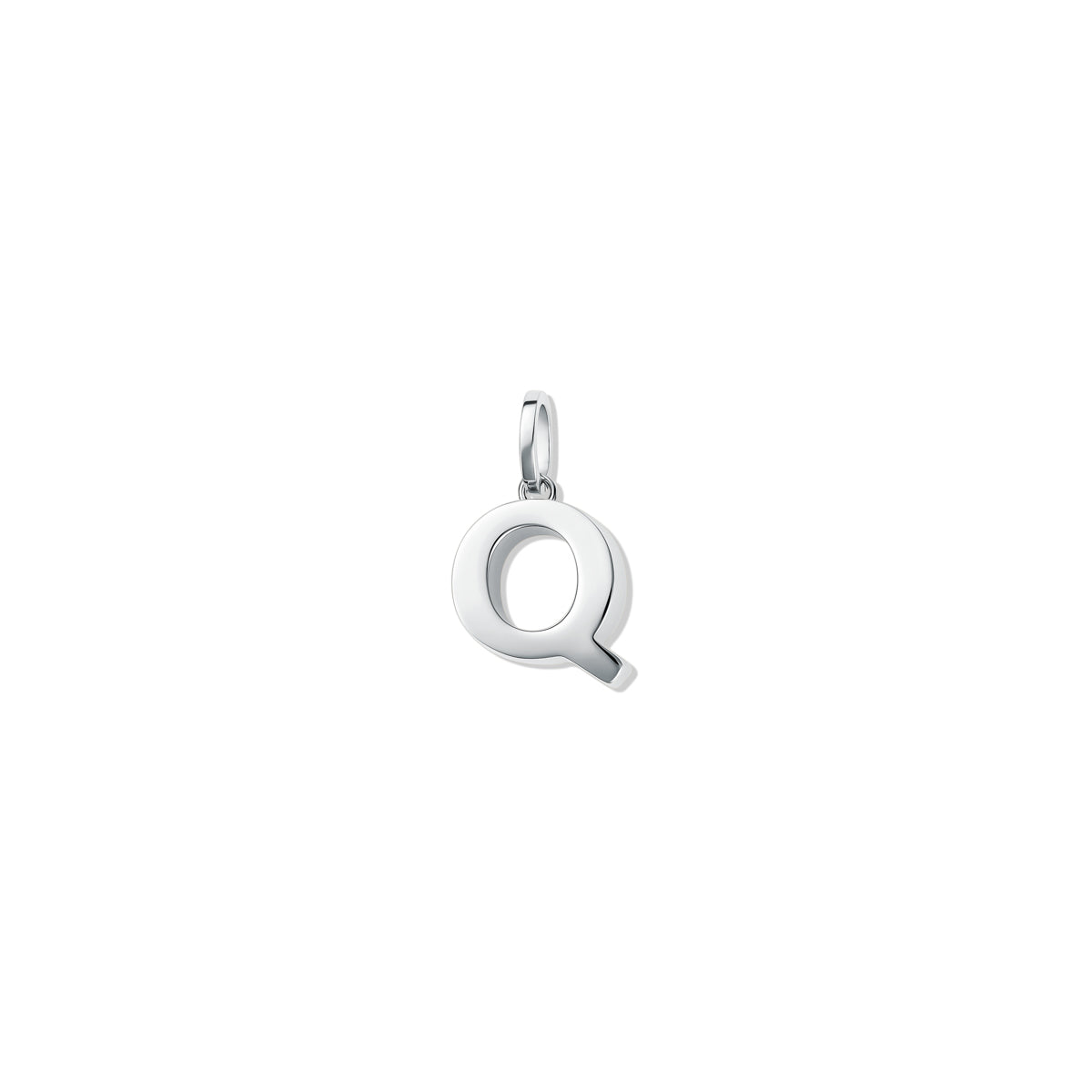 Alphabet Charm Silver - Q