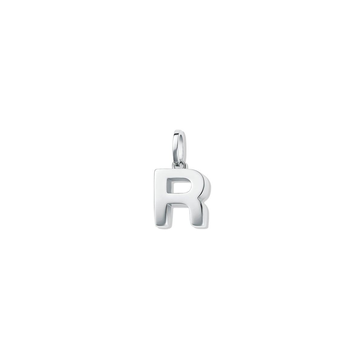 Alphabet Charm Silver - R