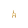 Alphabet Charm Gold - R