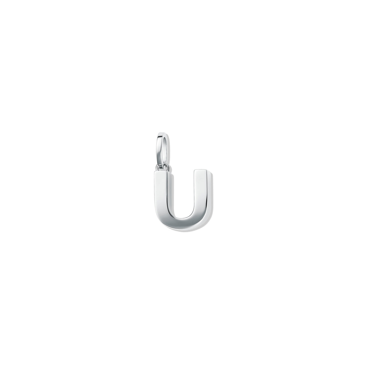 Alphabet Charm Silver - U