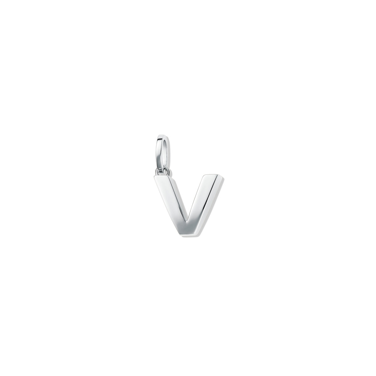 Alphabet Charm Silver - V