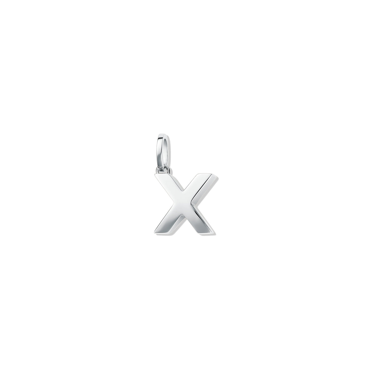 Alphabet Charm Silver - X