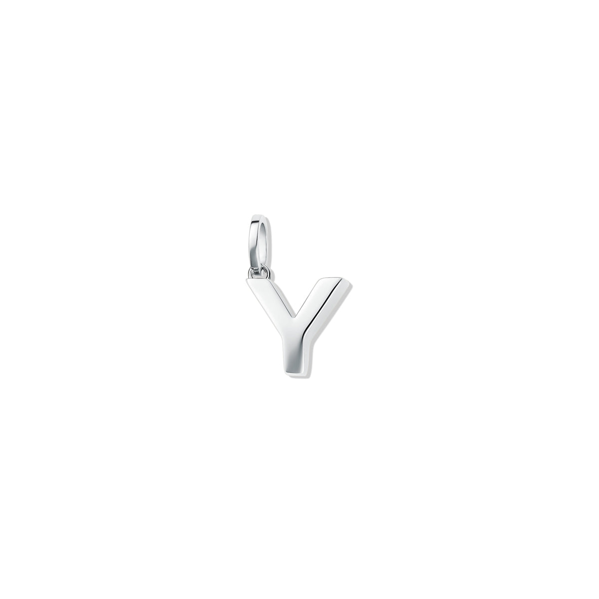 Alphabet Charm Silver - Y