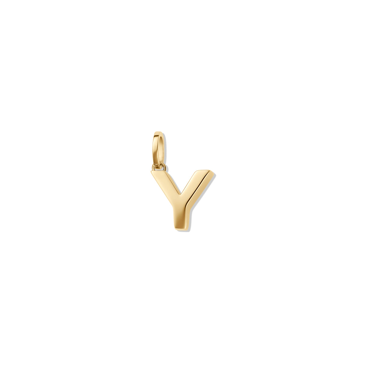 Alphabet Charm Gold - Y
