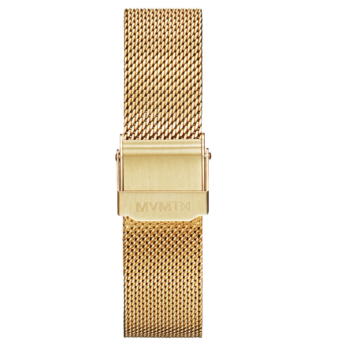 Dot - 16mm Mesh Band Gold Clasp