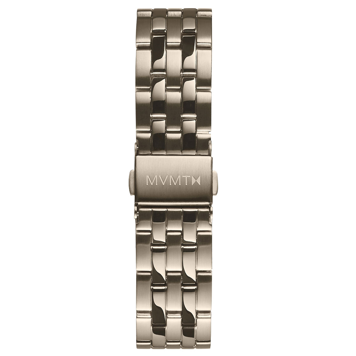 Signature Square - 16mm Steel Band Beige Gold