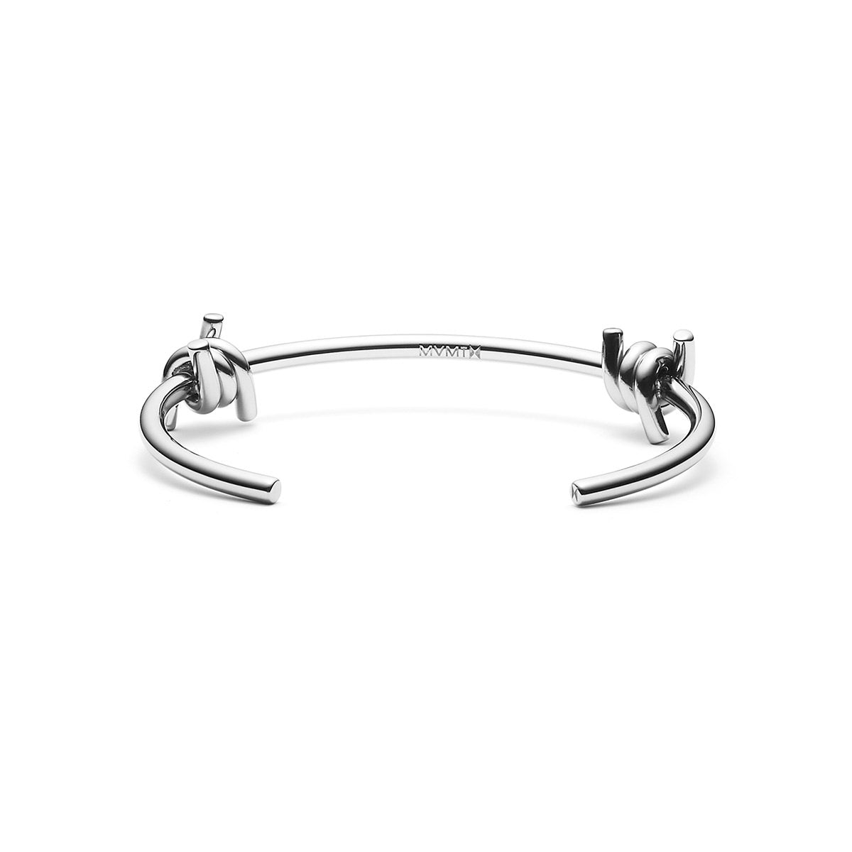 Double Barbed Cuff Silver
