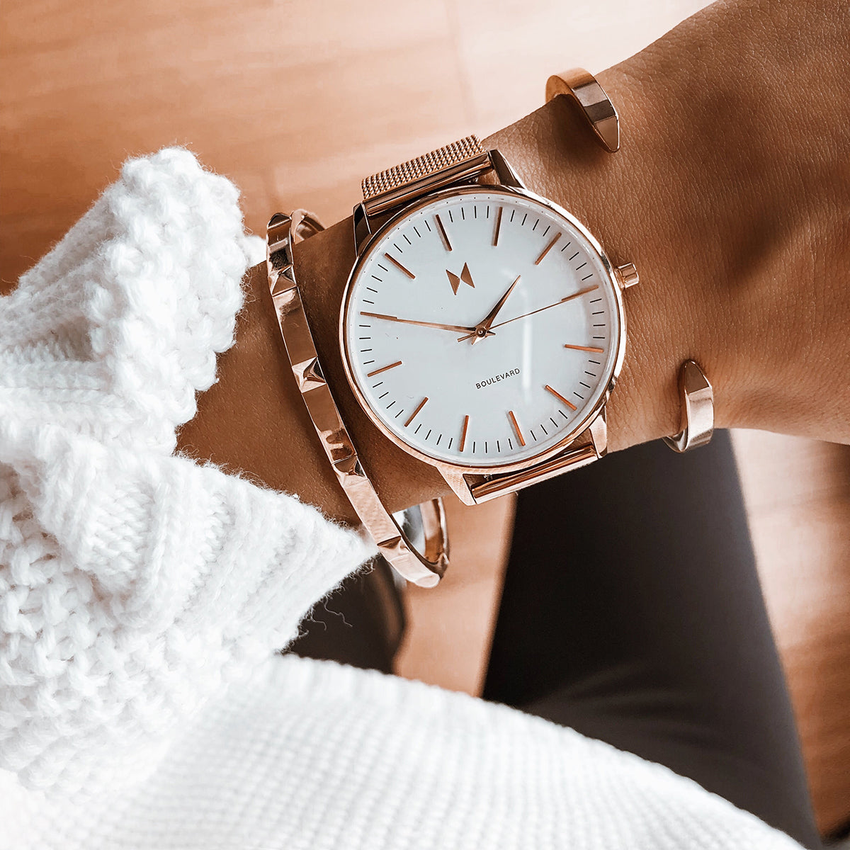 Minimal Cuff Rose Gold