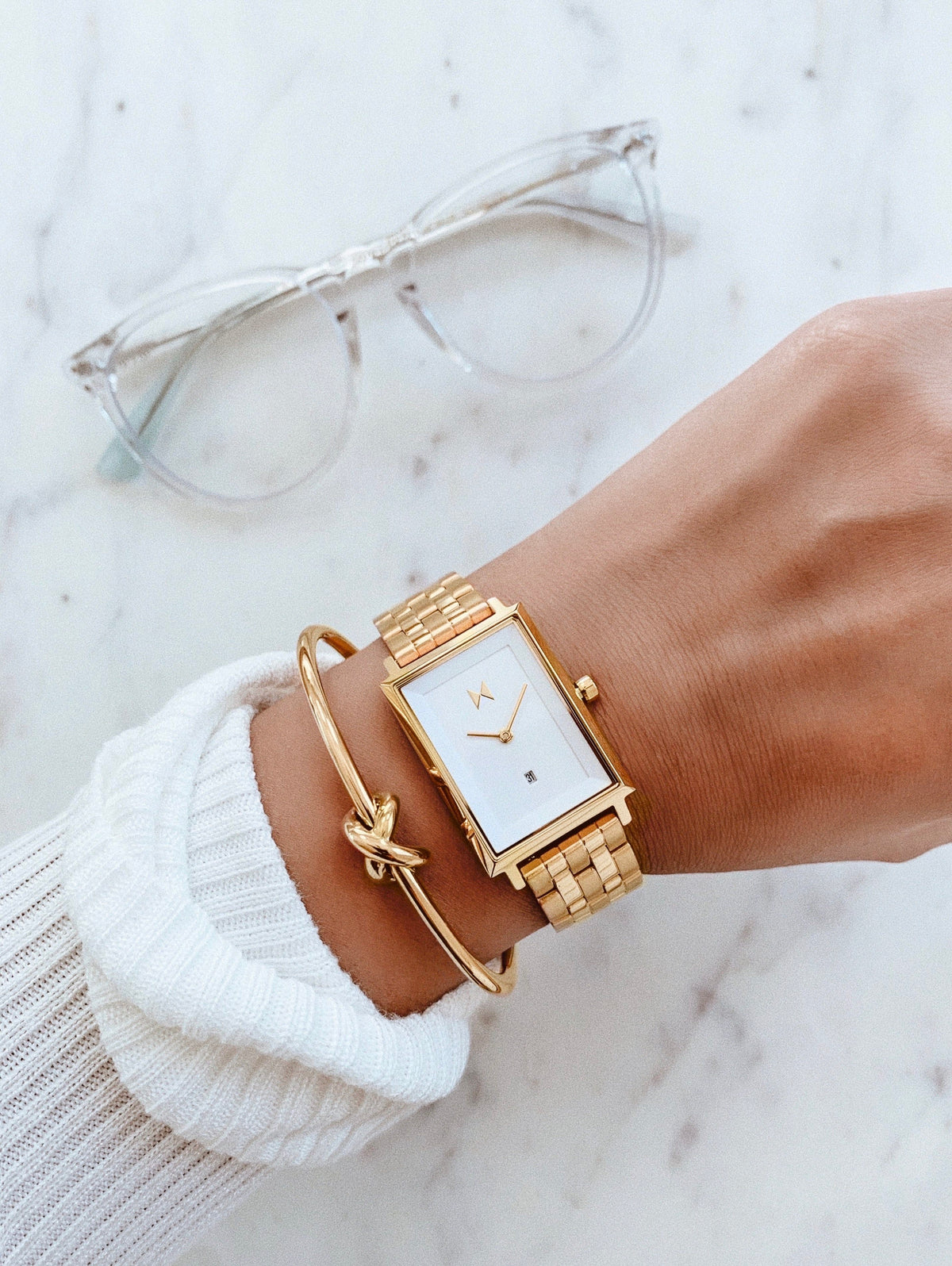 Knot Cuff Gold