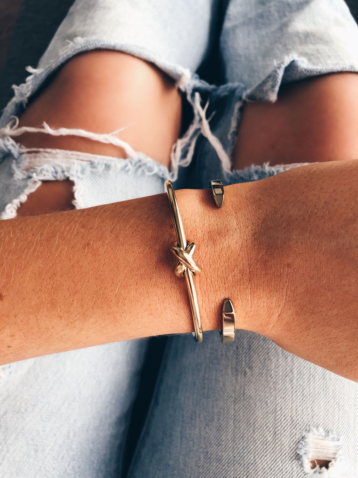 Knot Cuff Gold