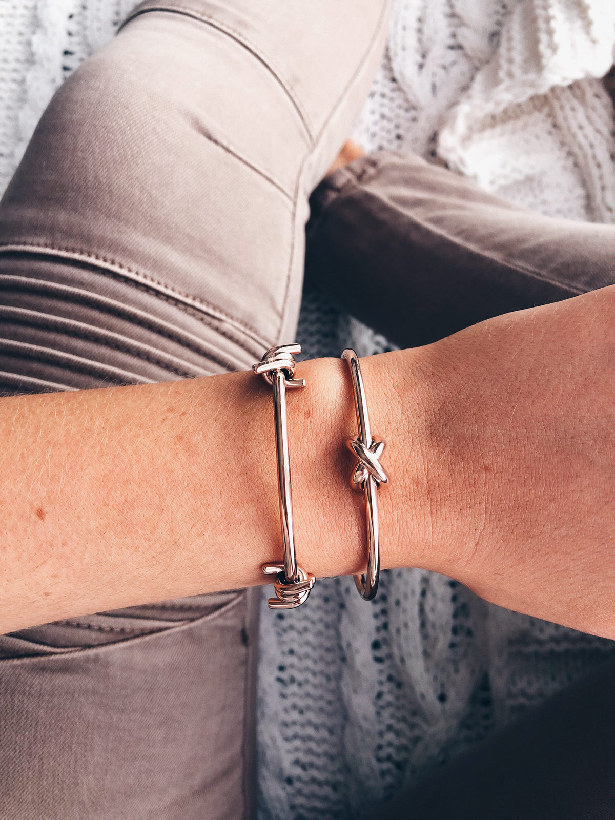 Knot Cuff Rose Gold