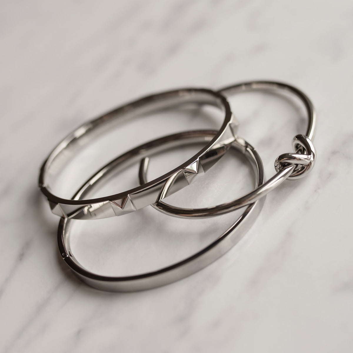 Knot Cuff Silver