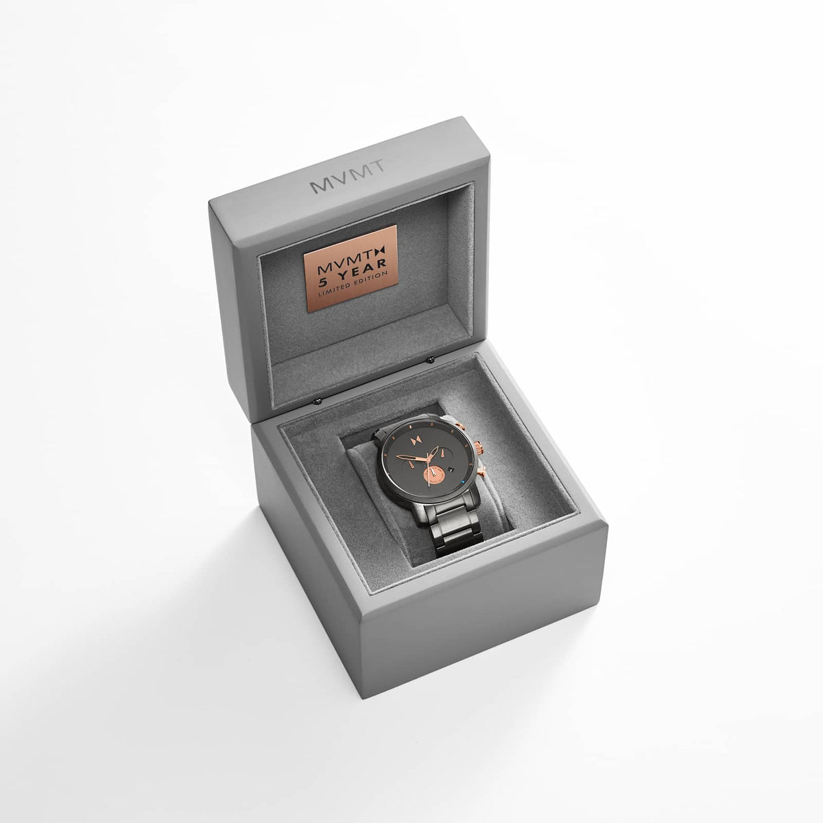 5 Year Anniversary Gunmetal