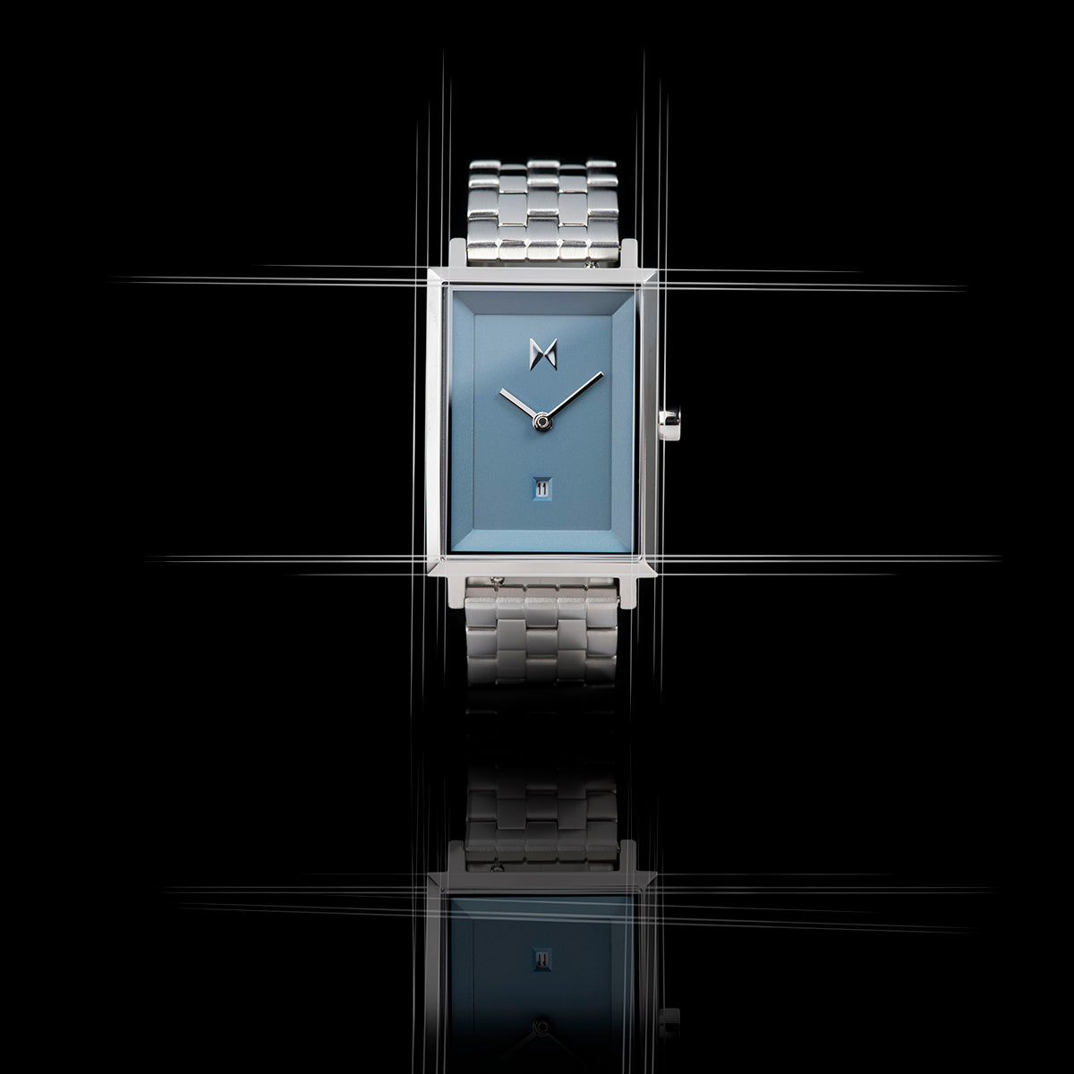 Signature Square Skylar Blue 24mm