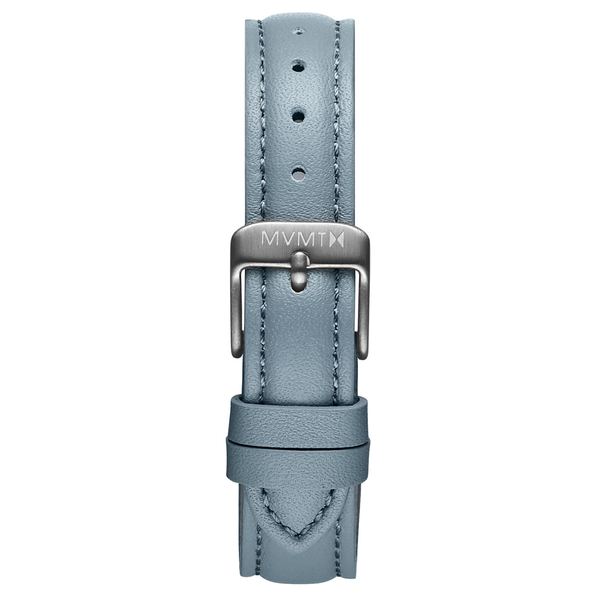 Nova - 16mm Cool Grey Leather Buckle