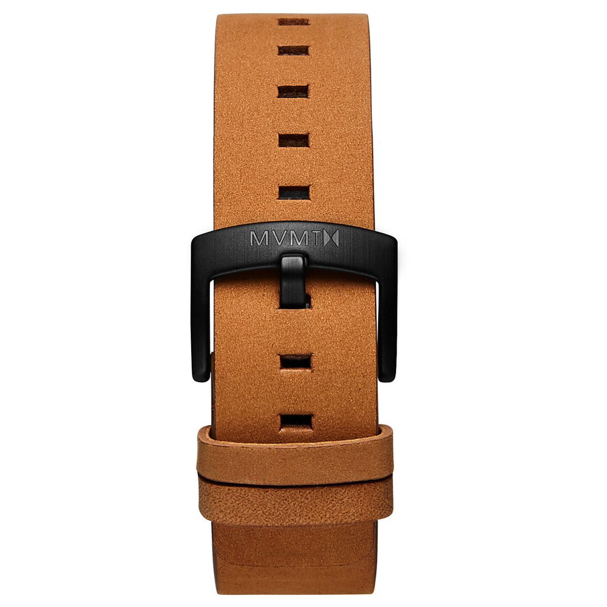 Revolver - 20mm Tan Leather Black