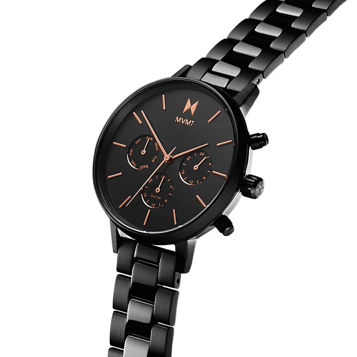 MVMT Ladies Nova Black Plated Watch