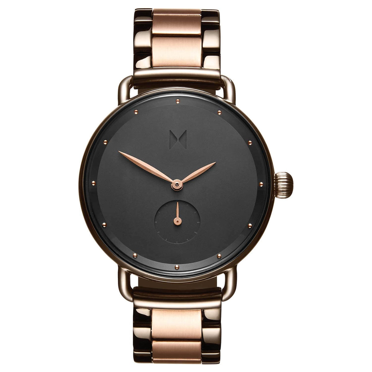 MVMT Ladies Bloom Taupe & Rose Gold Plated Watch