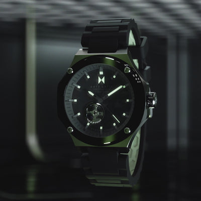 Video of men's Raptor automatic watch