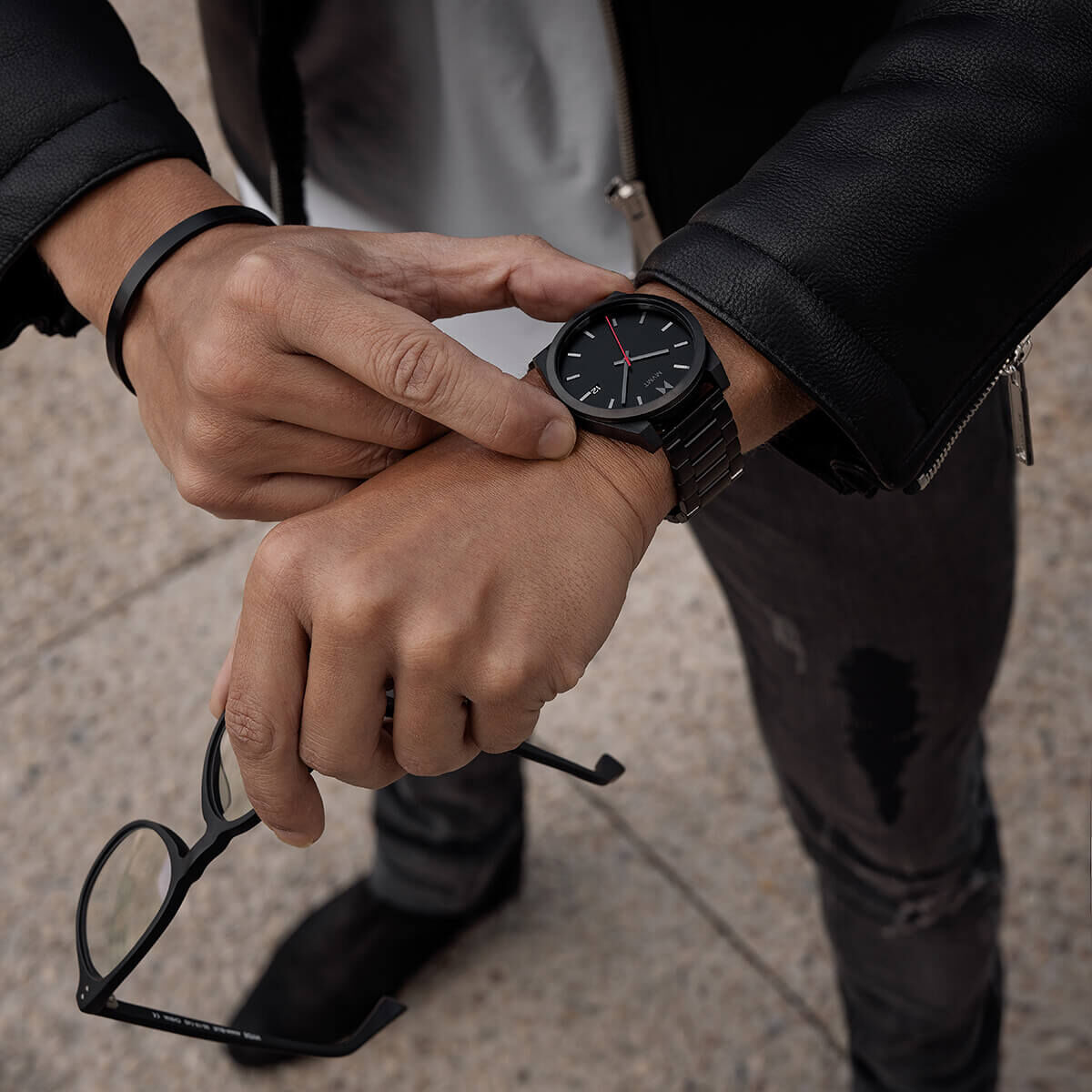 Timex x Todd Snyder Q Blackout Watch | Uncrate