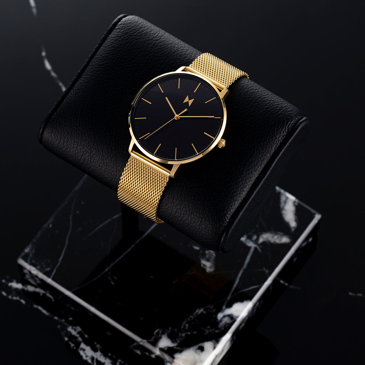 Watches CŒUR DE LION | Watch Iconic Square Gold White Sunray Bracelet  Leather Classy Brown · Leowjewelry