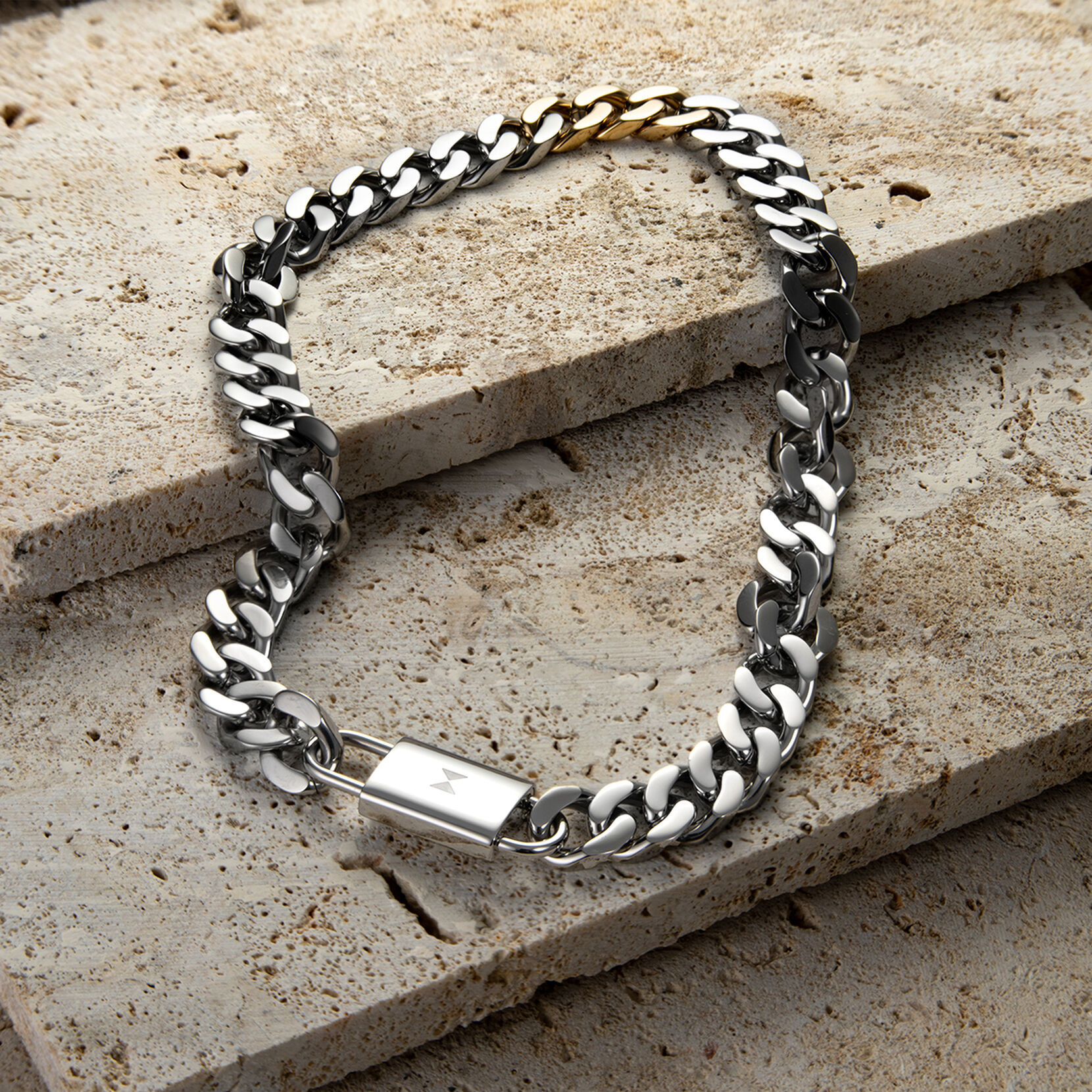Multi-Charm Lock Necklace - Strengh – Trendeelove