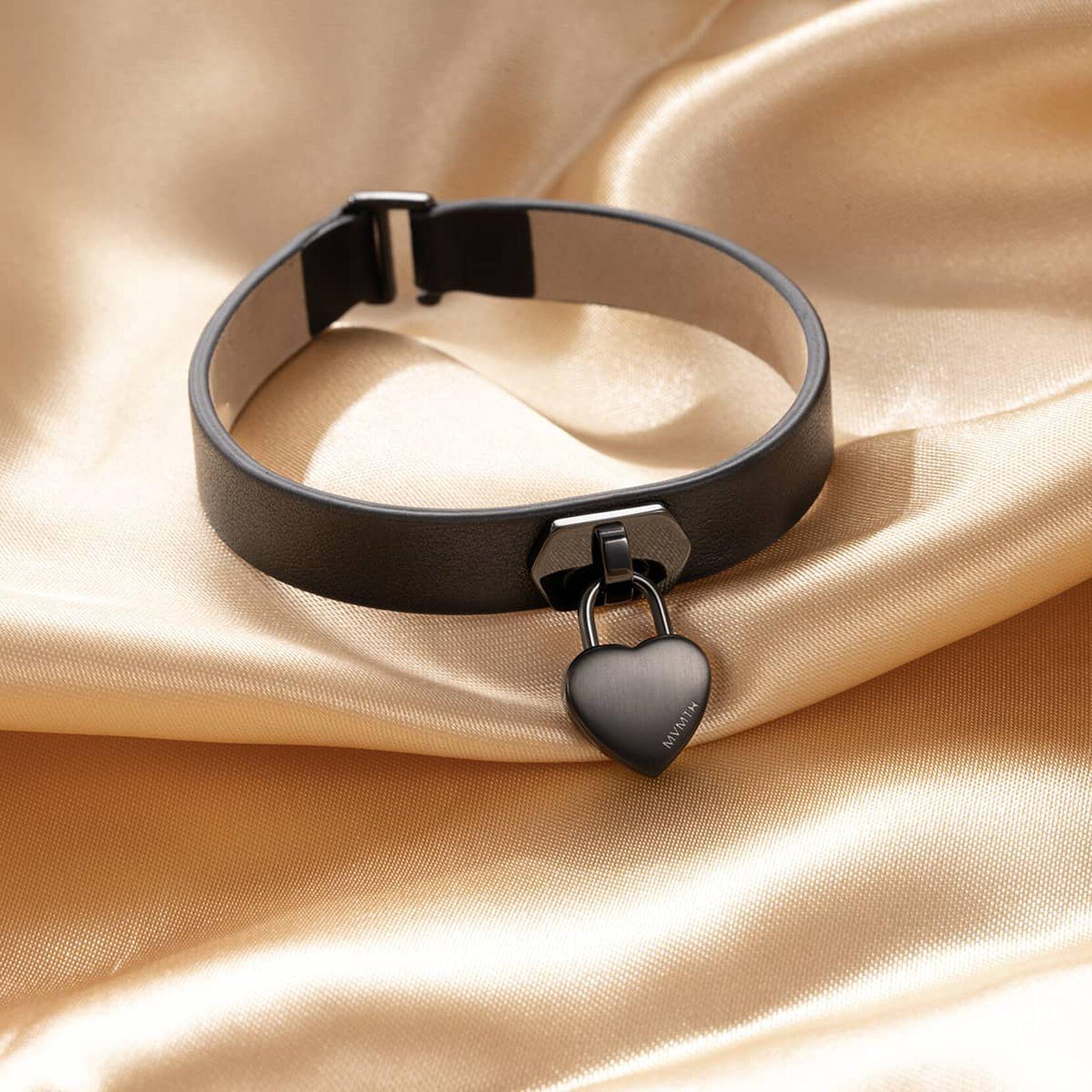 Leather Heartlock Bracelet — Women’s Leather Bracelet | MVMT