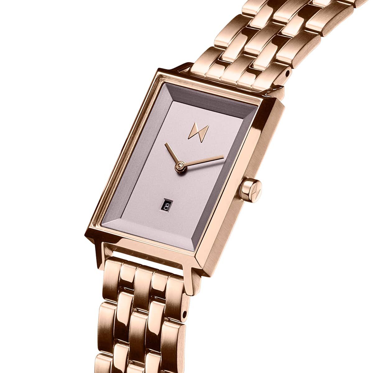 Signature Square Charlie Gold Watch | Women's Watches | MVMT